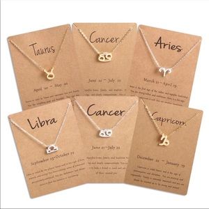 Zodiac necklaces